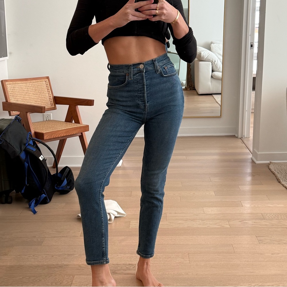 Redone skinny jeans size 25